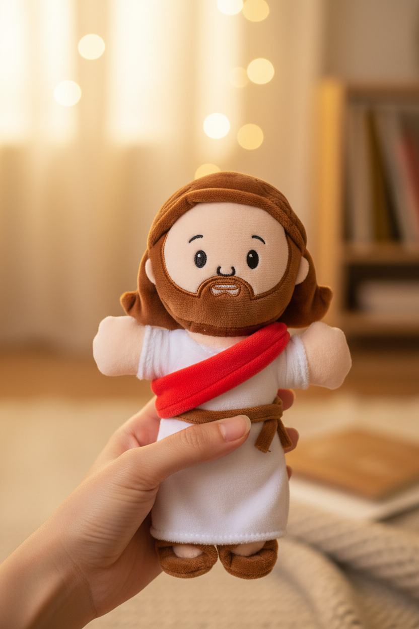 Jesus Plush Toy Lifestyle